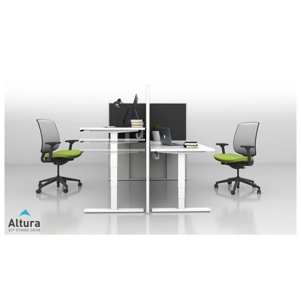 Altura Electric Height Adjustable Desk McLeods Office Furniture